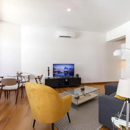 Chiado Stylish Bright With Ac Apartamento